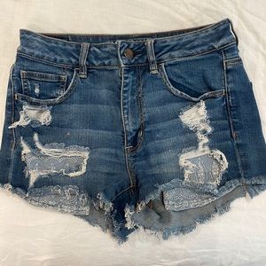 American Eagle Demin Shorts Super Stretch Material